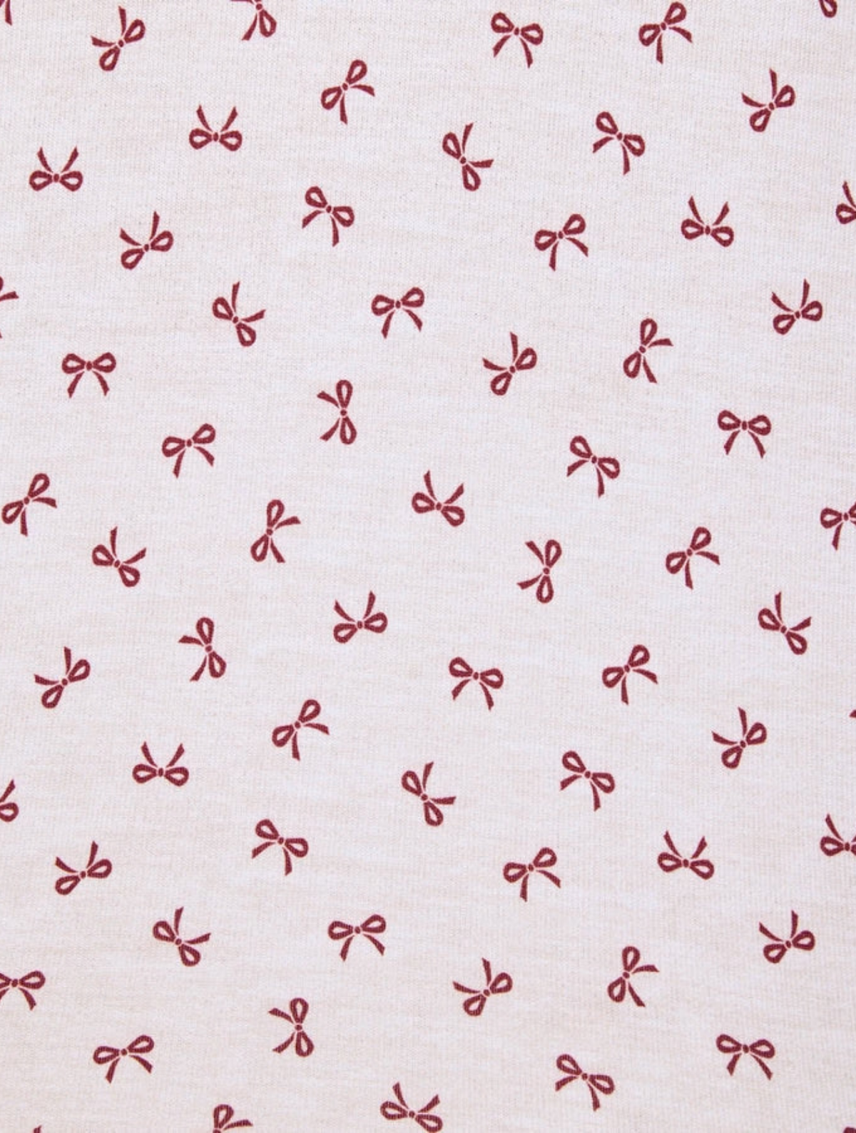 White Bow Toss Flora Pillowsoft Sleep Set