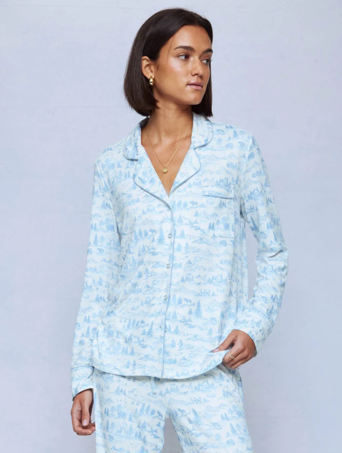 Winter Toile Flora Pillowsoft Sleep Set