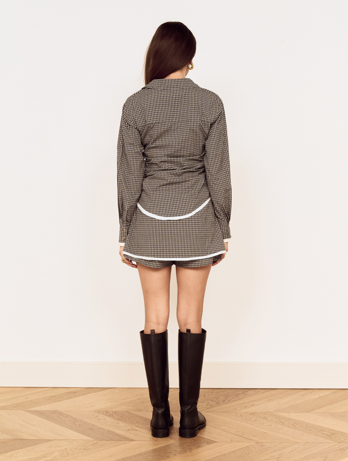 Wren Contrast Hem Shirt