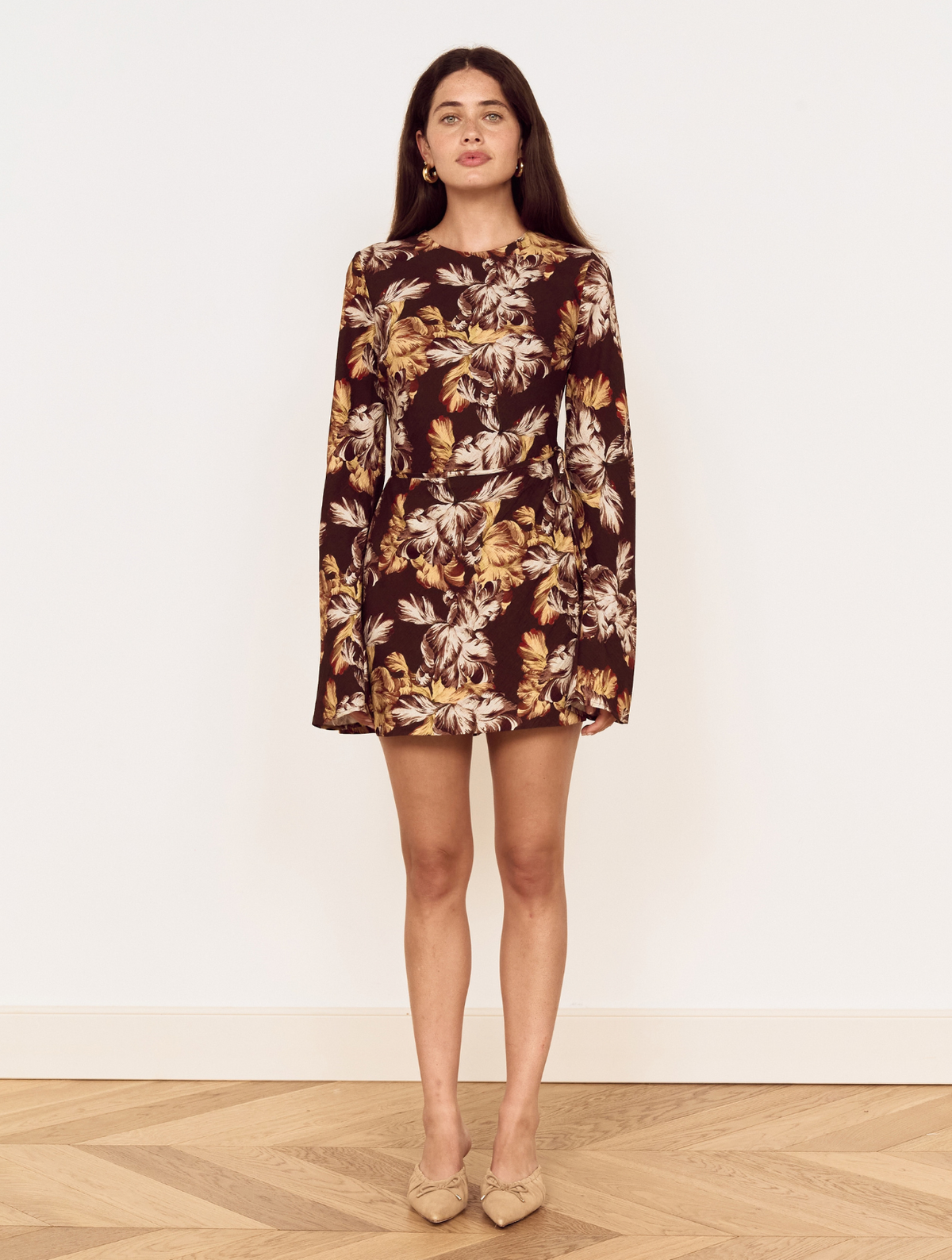 Tahlia Sleeved Mini Dress