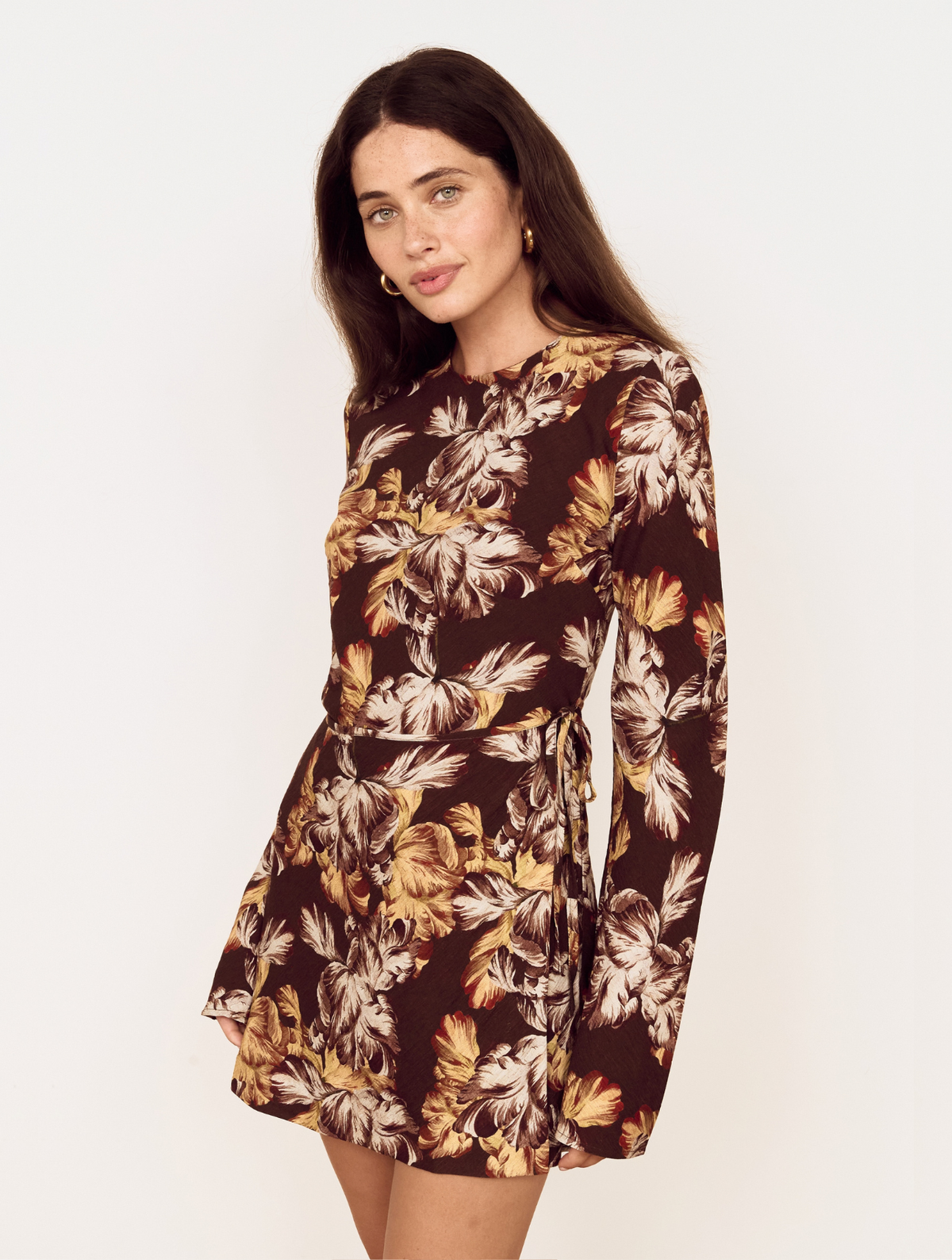 Tahlia Sleeved Mini Dress