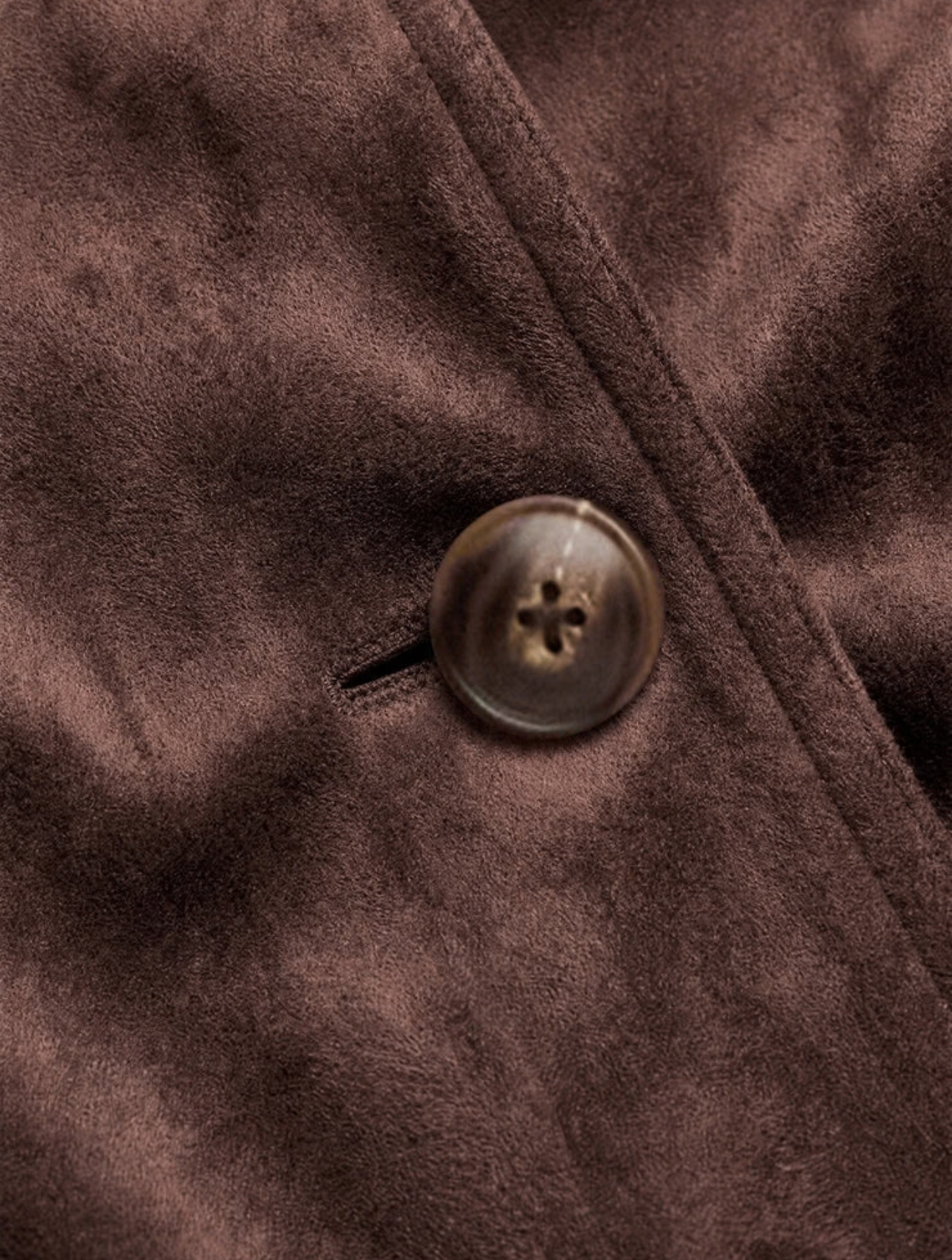 Decker Faux Suede Chore Jacket