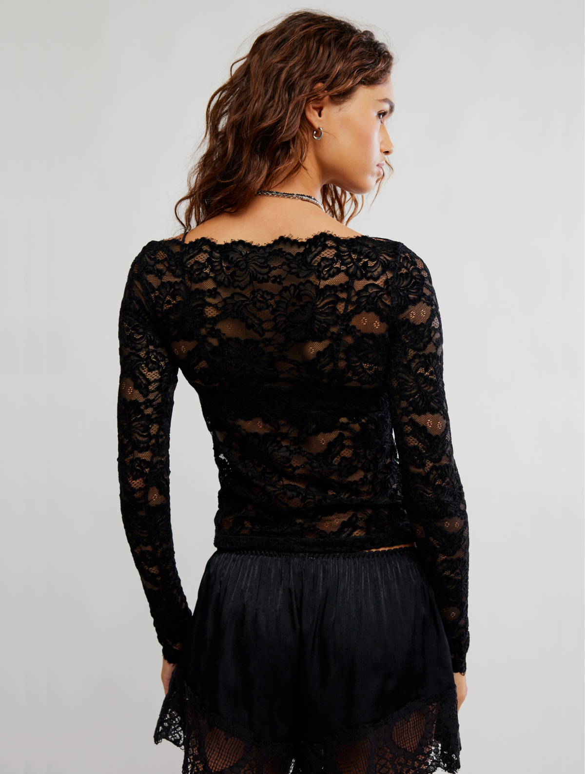 Raising Eyebrows Lace Top