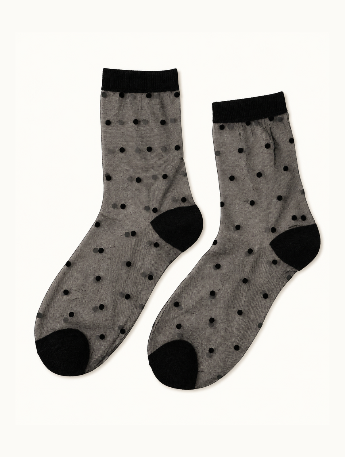 Sheer Dot Socks