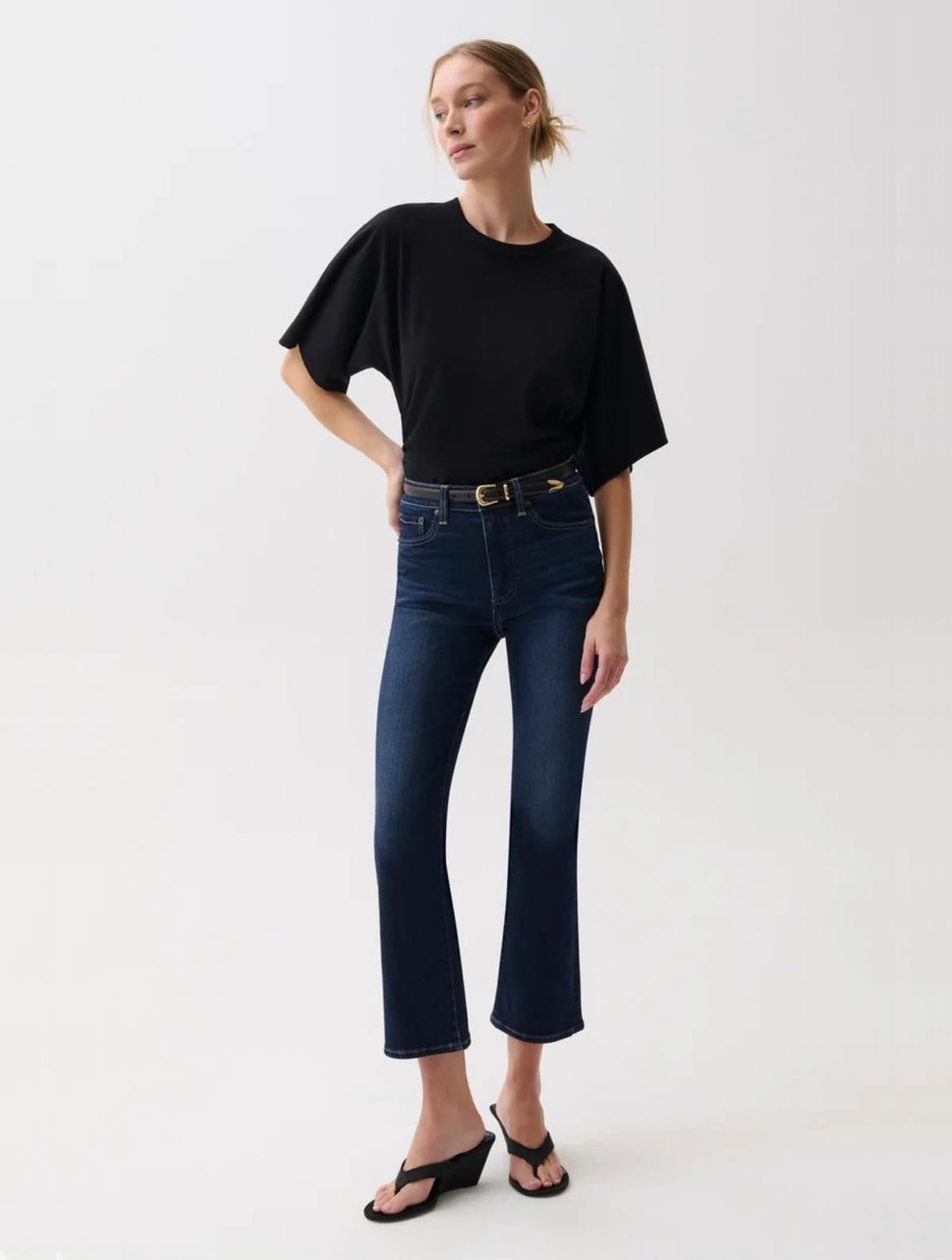 Lennon High Rise Crop Boot
