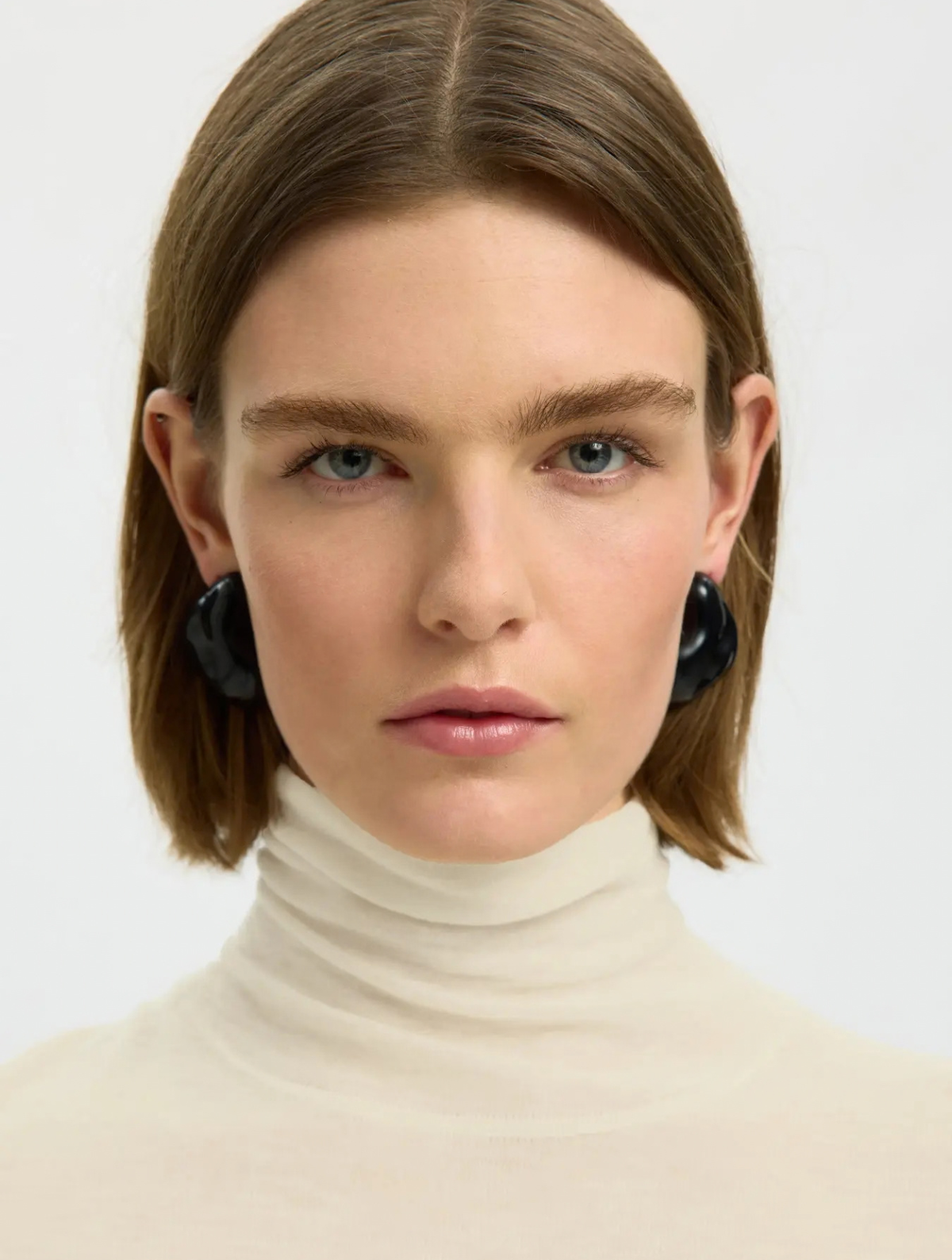 Vendy Merino Roll Neck Top