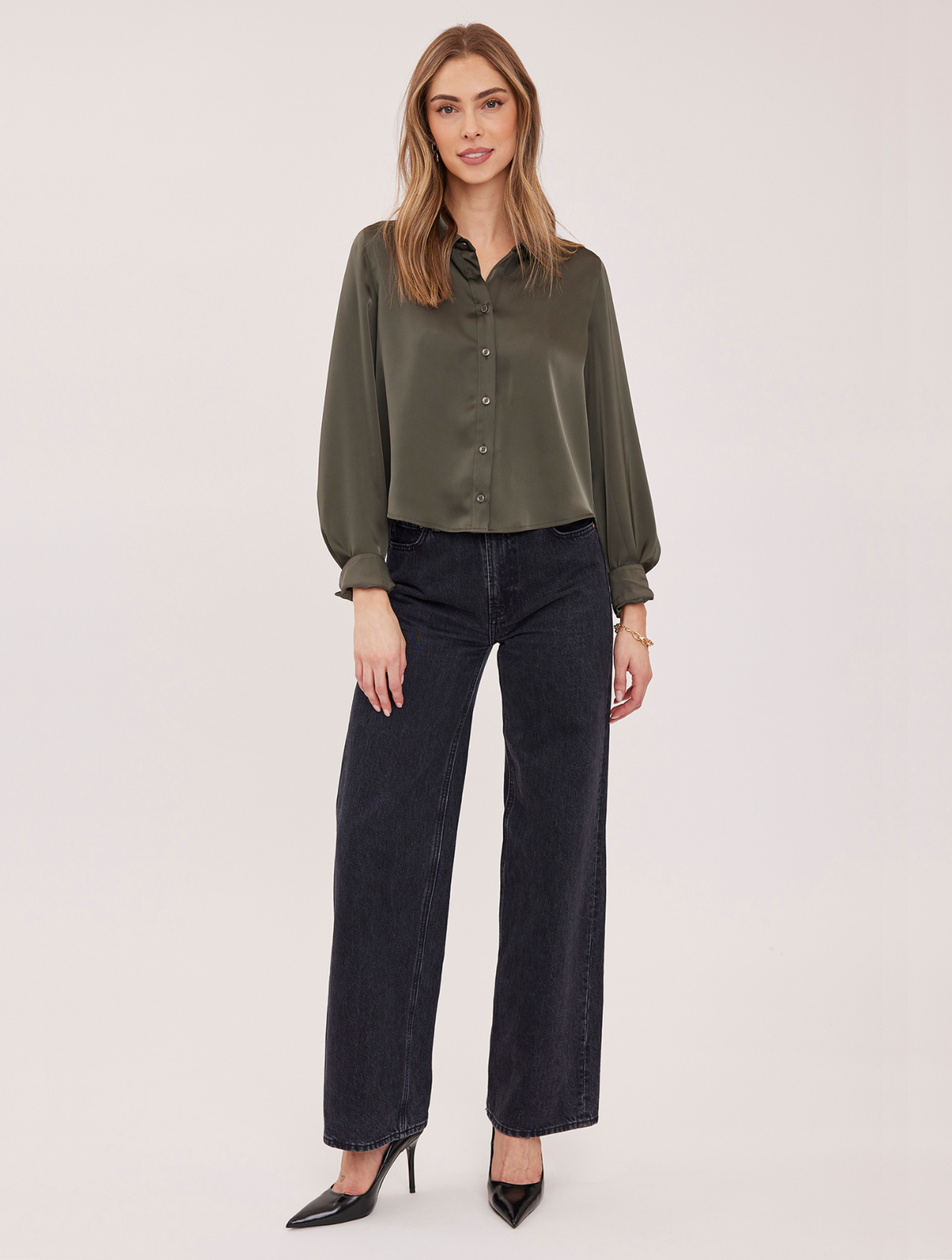 Leighton Button Up