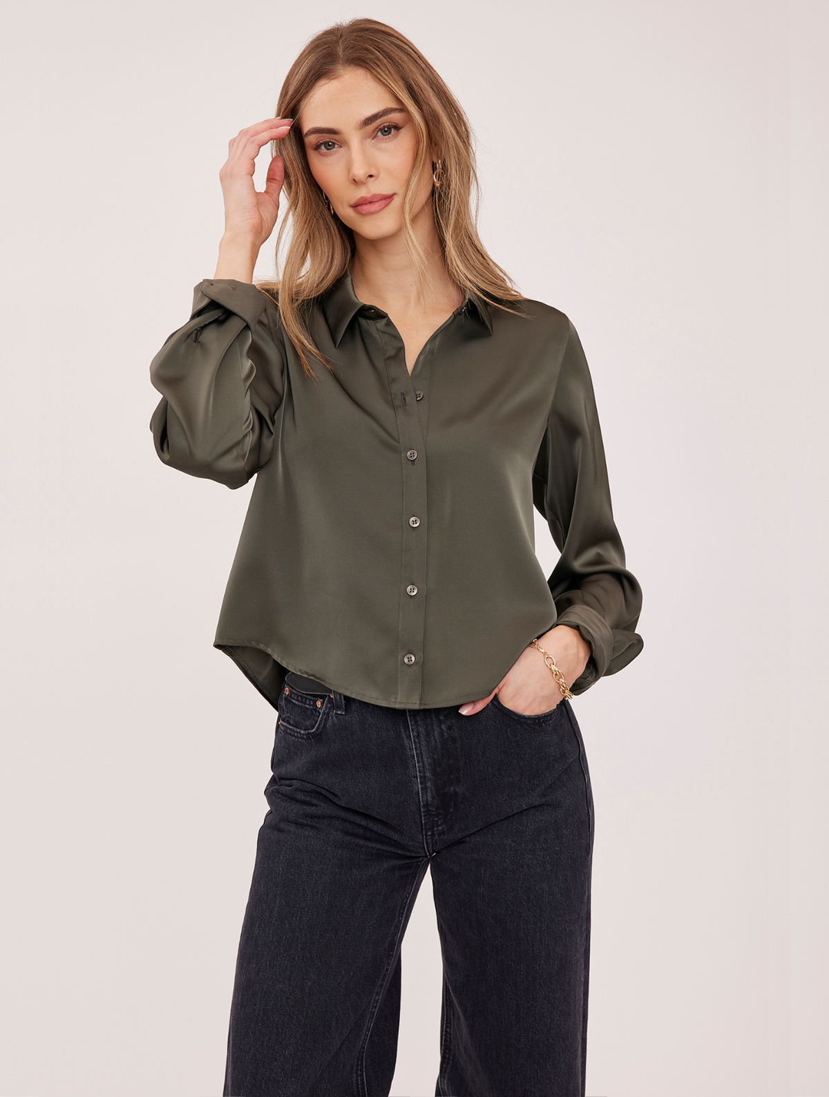 Leighton Button Up