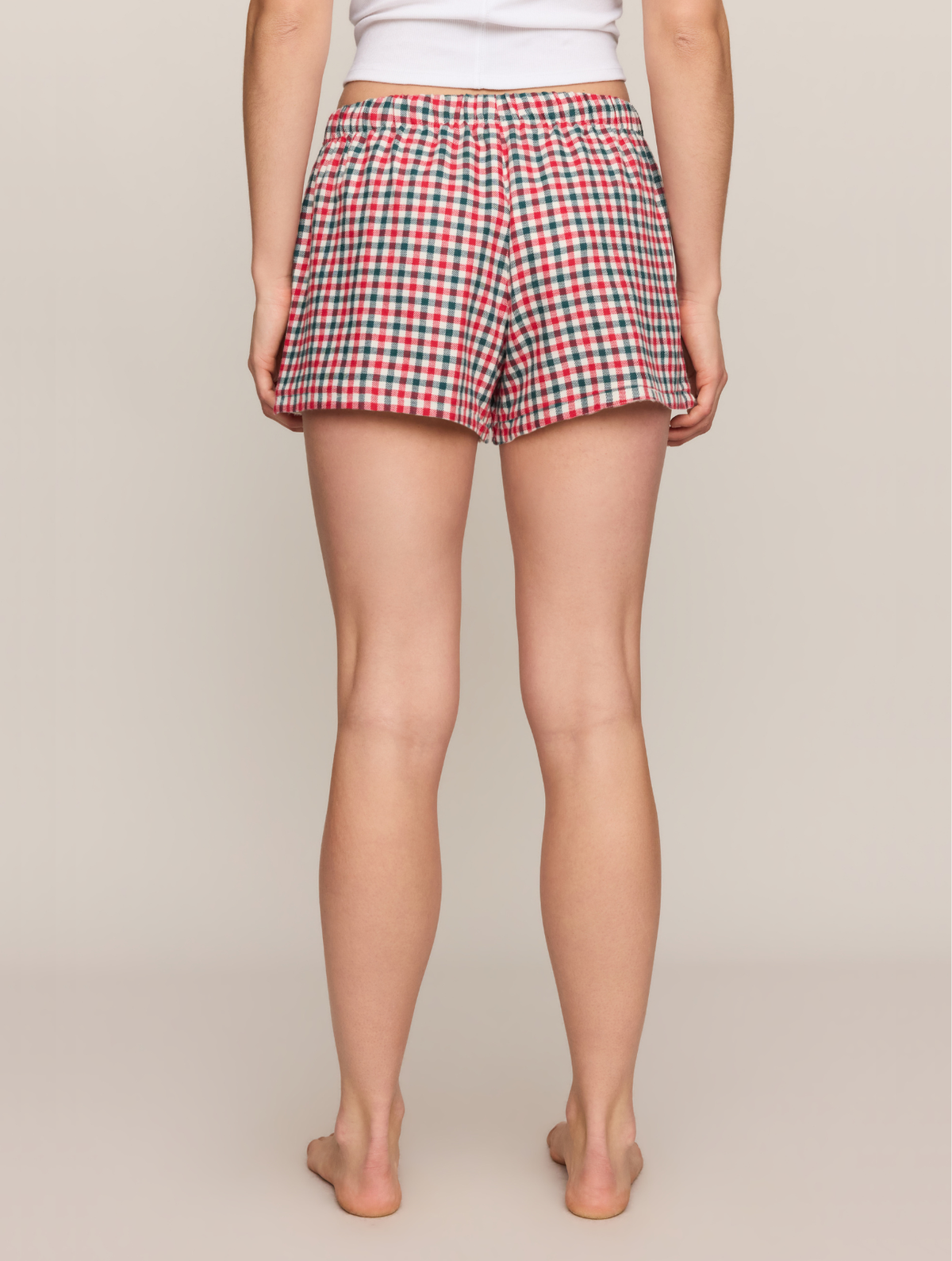 Jolly Gingham Short