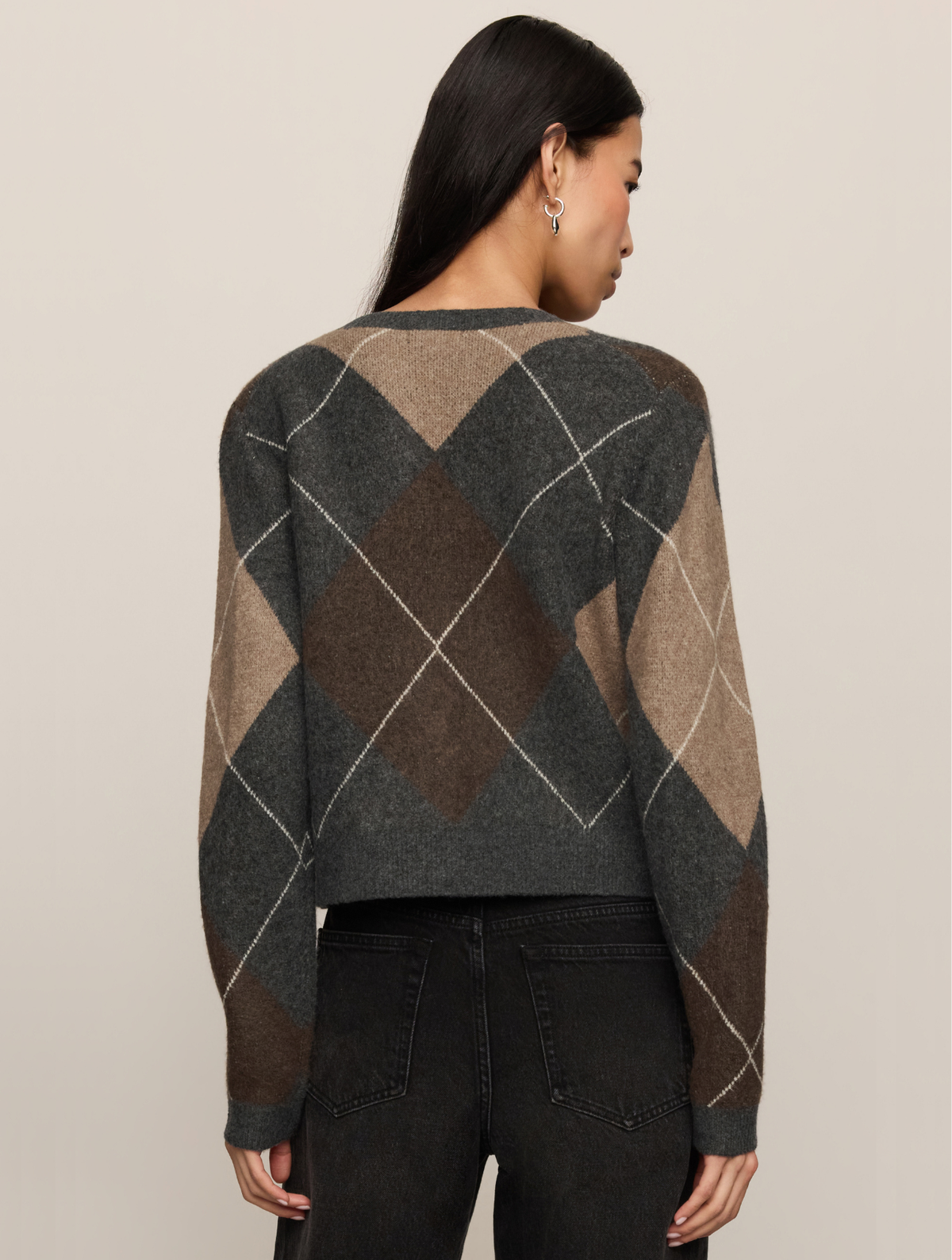 Medina Argyle Cardigan