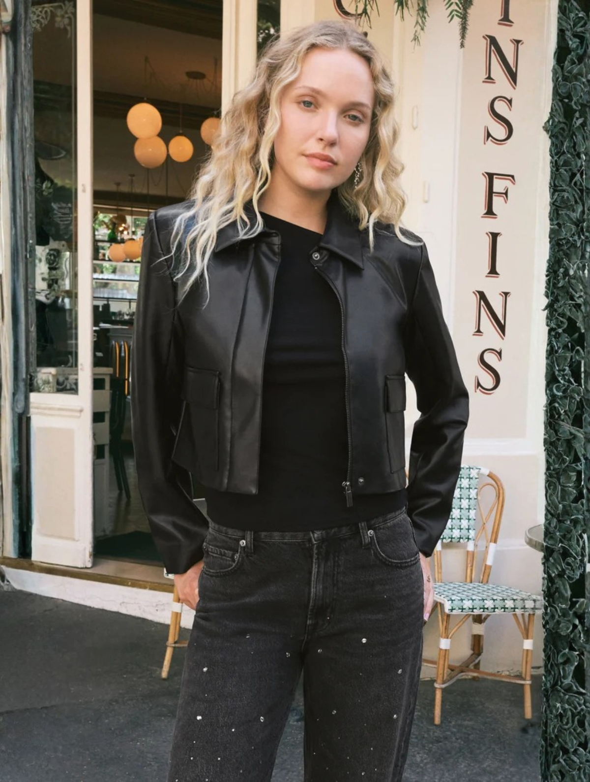 Ainsley Leather Jacket