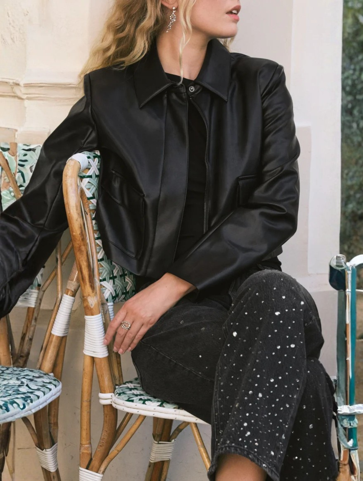 Ainsley Leather Jacket