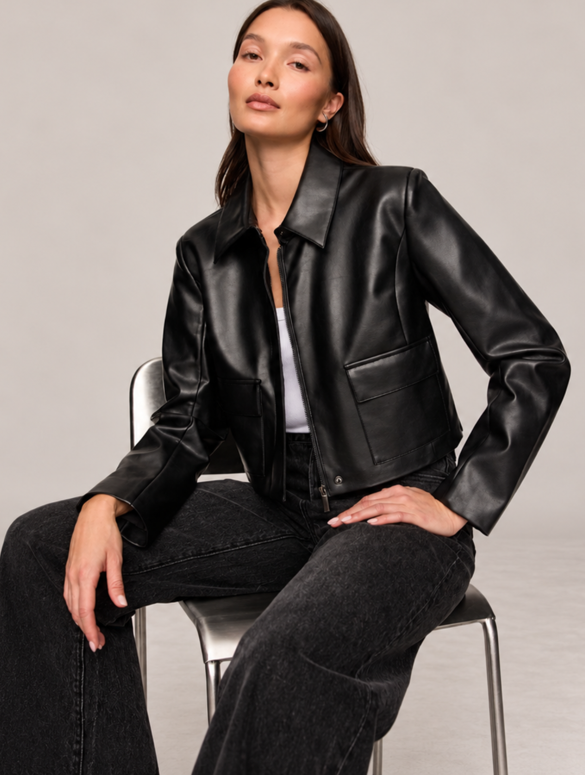 Ainsley Leather Jacket