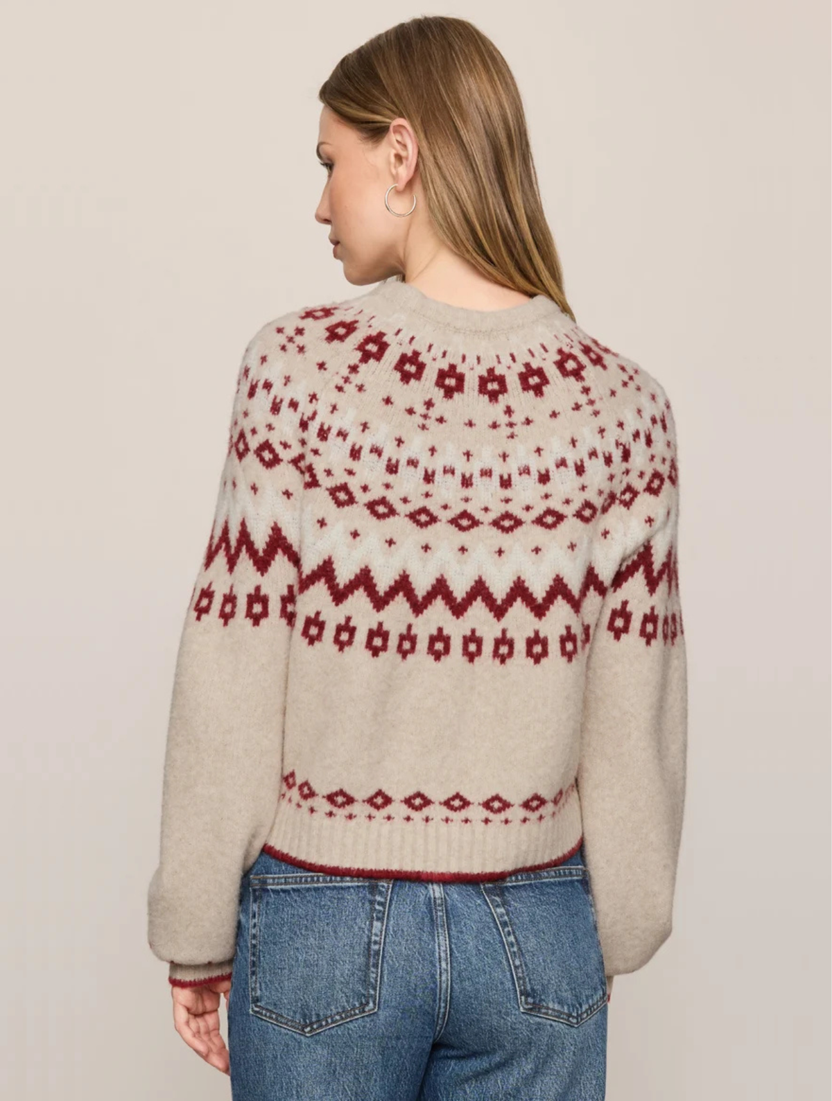 String The Lights Fairisle Sweater