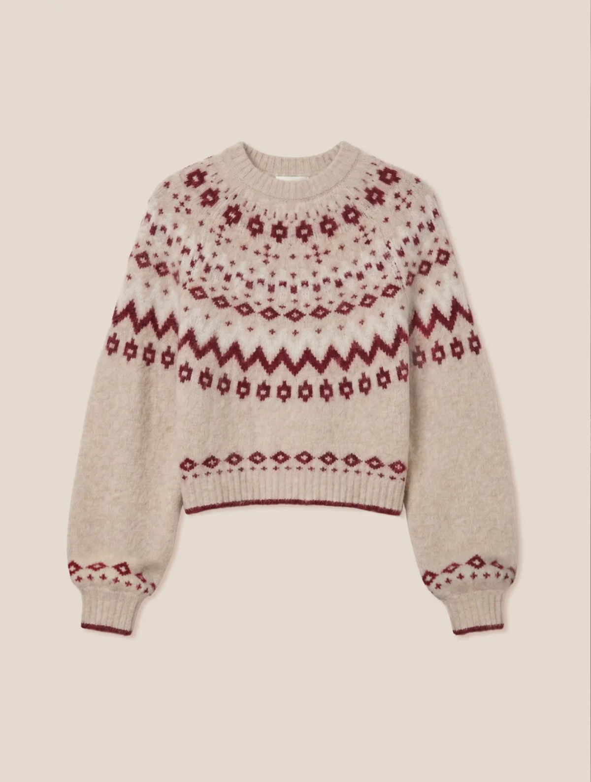 String The Lights Fairisle Sweater