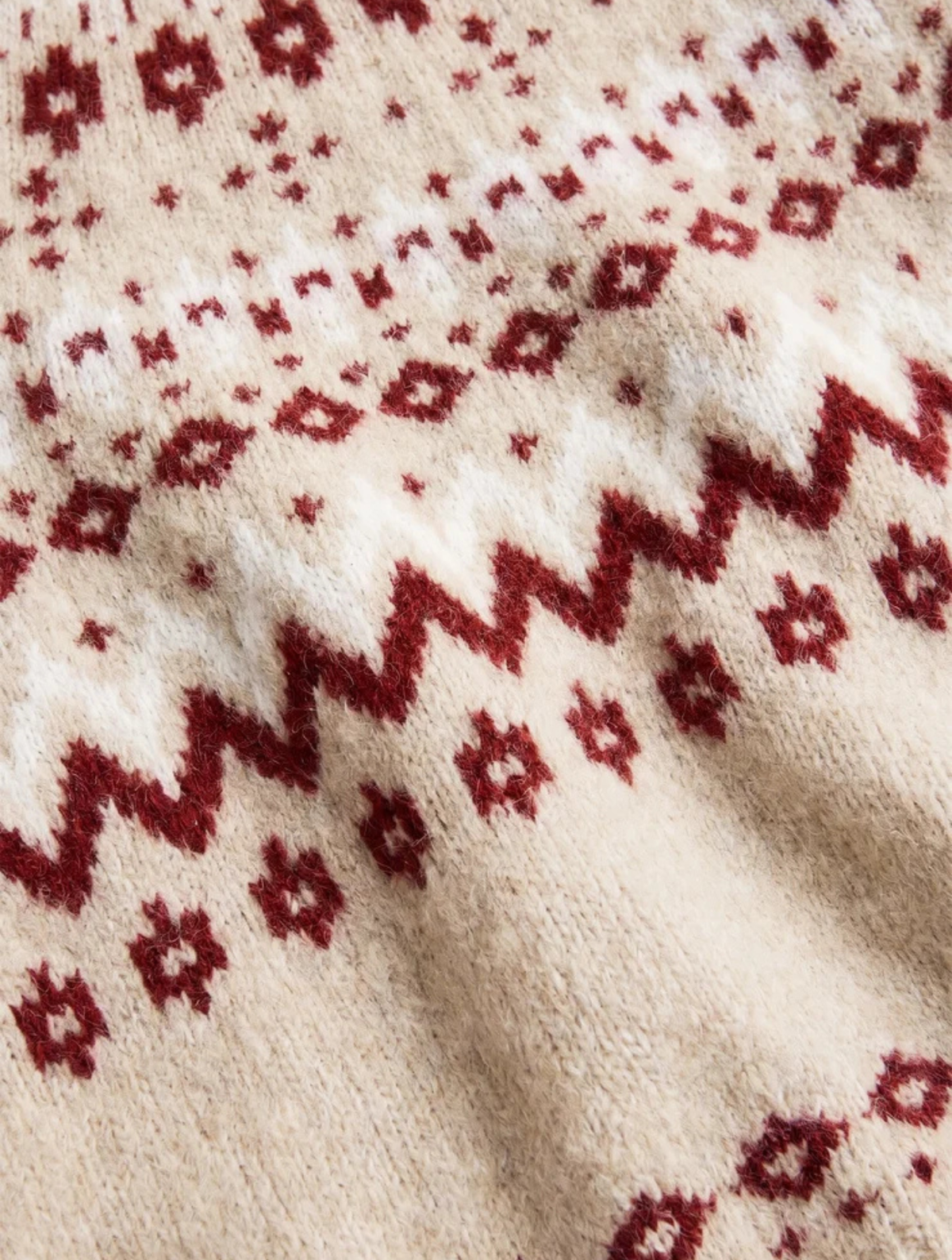 String The Lights Fairisle Sweater