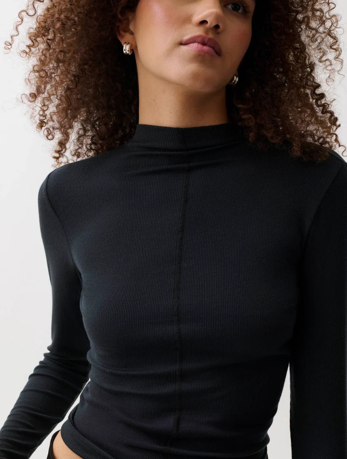 Dara Long Sleeve Funnel Neck Top