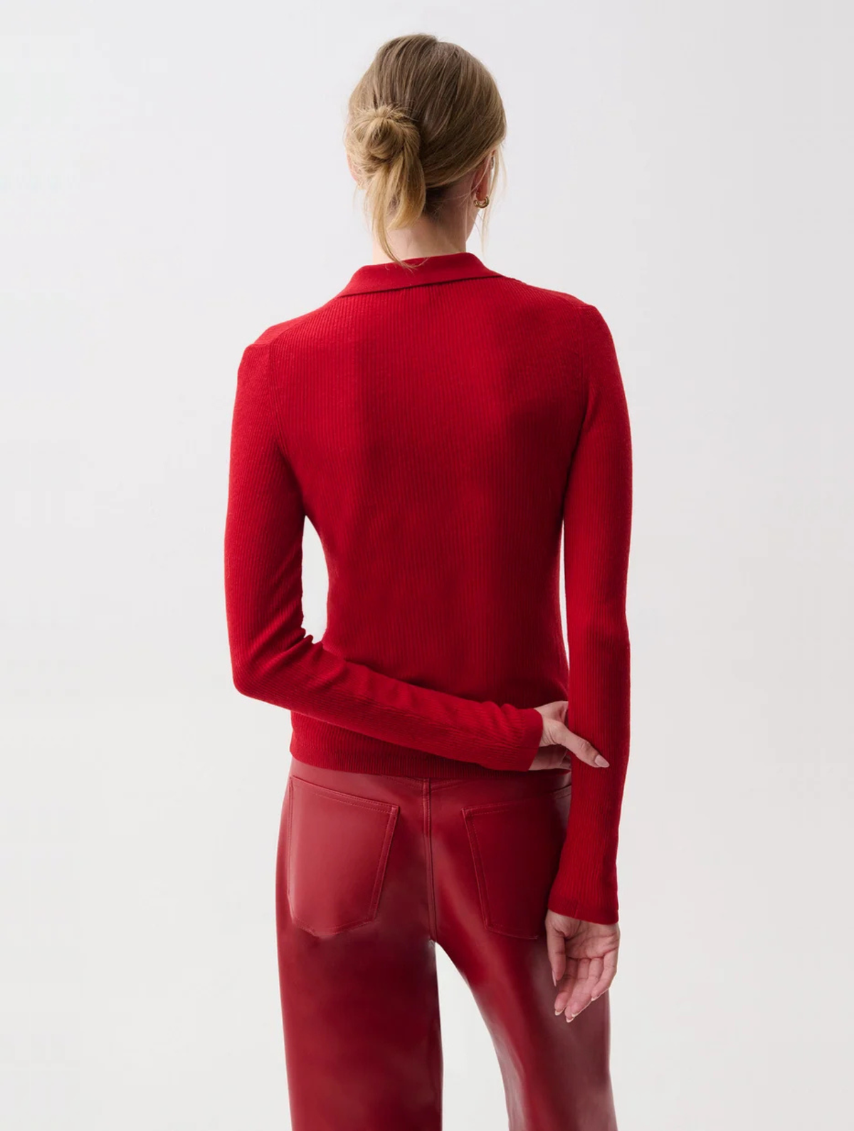 Elise Featherweight Polo Henley