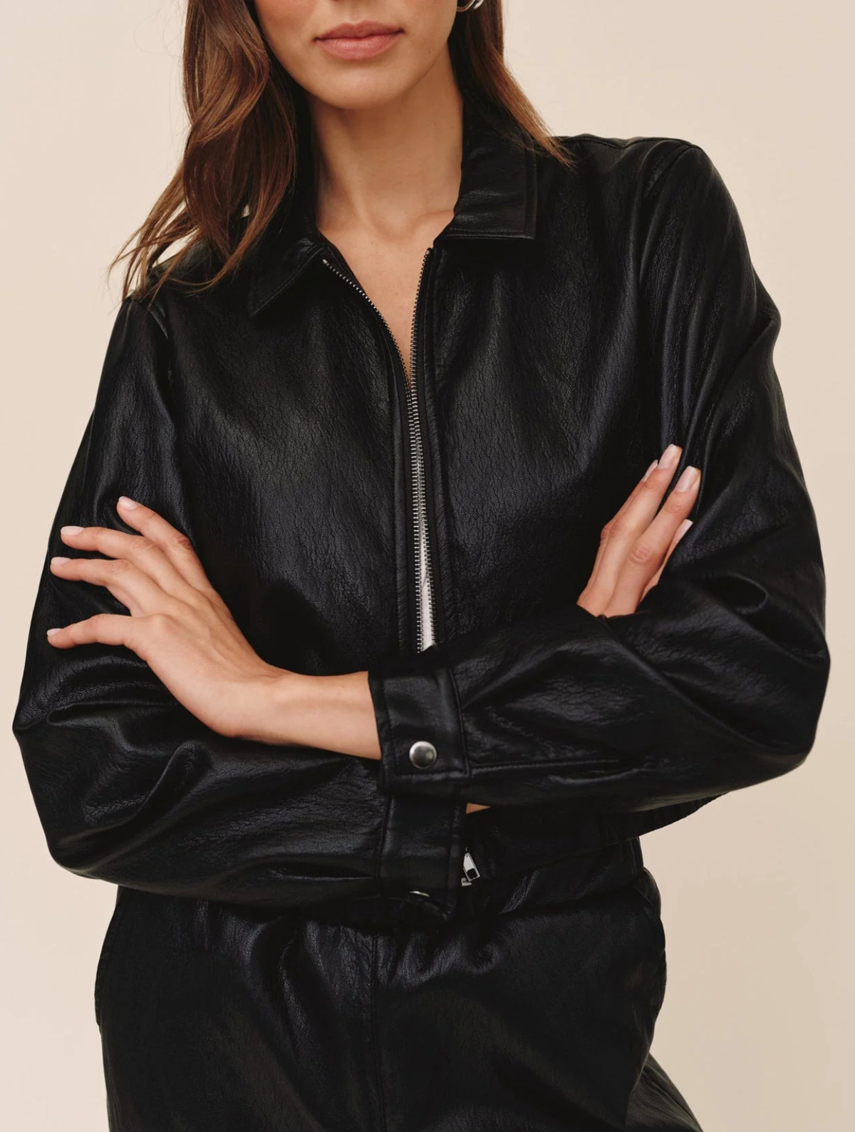 Crop Bomber Jacket