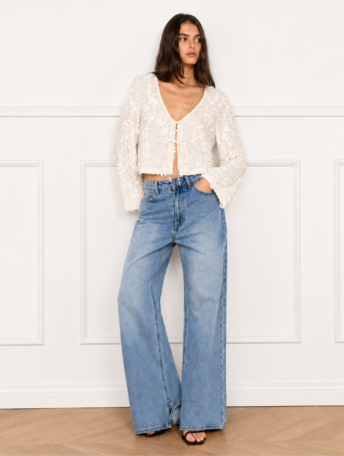 Carla Sequin Blouse