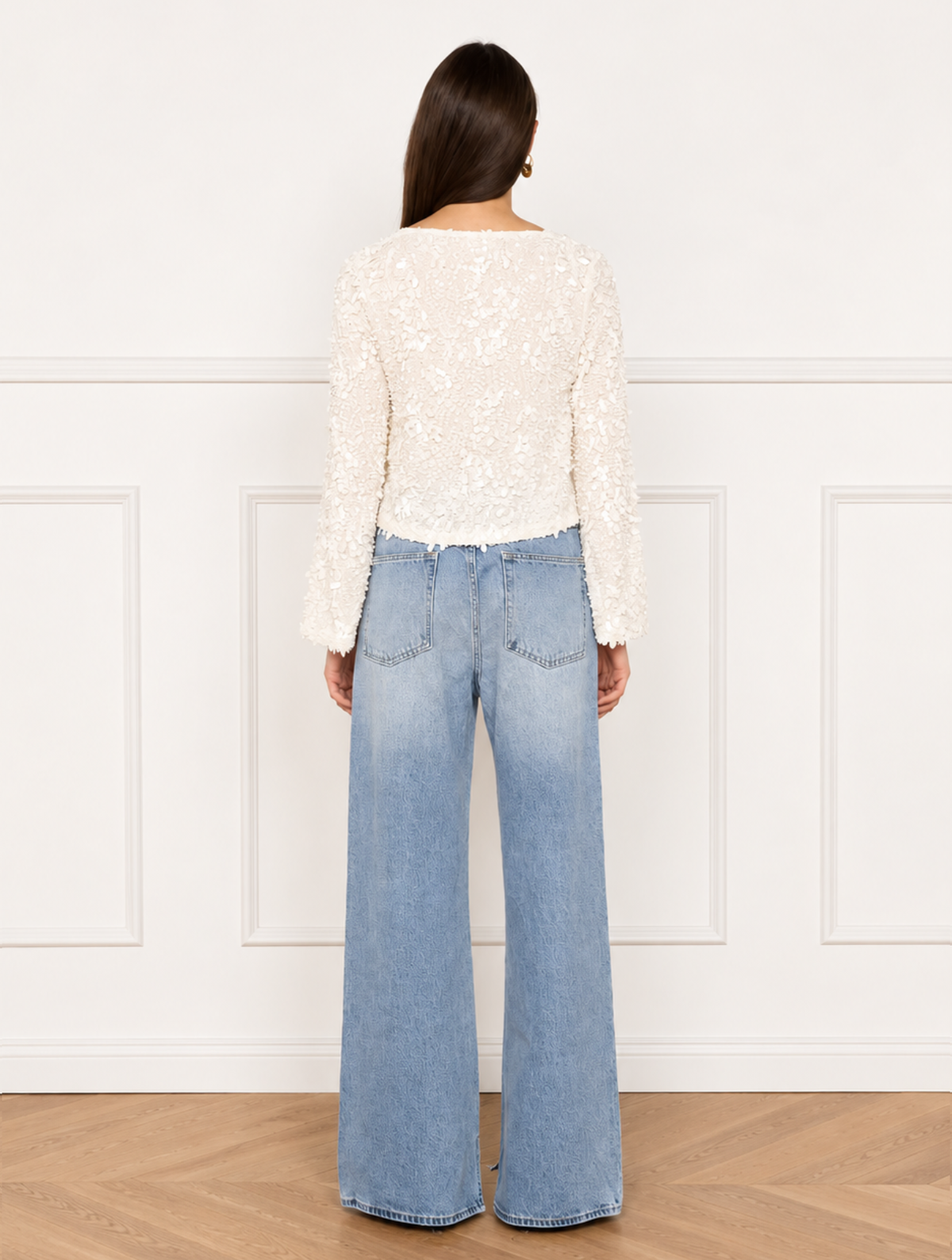 Carla Sequin Blouse