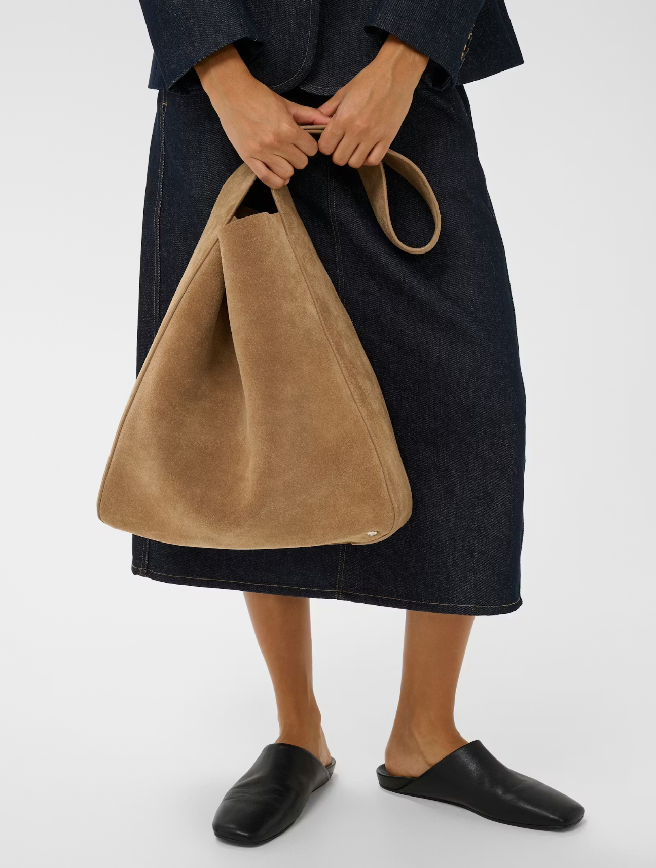 Avika Suede Bag