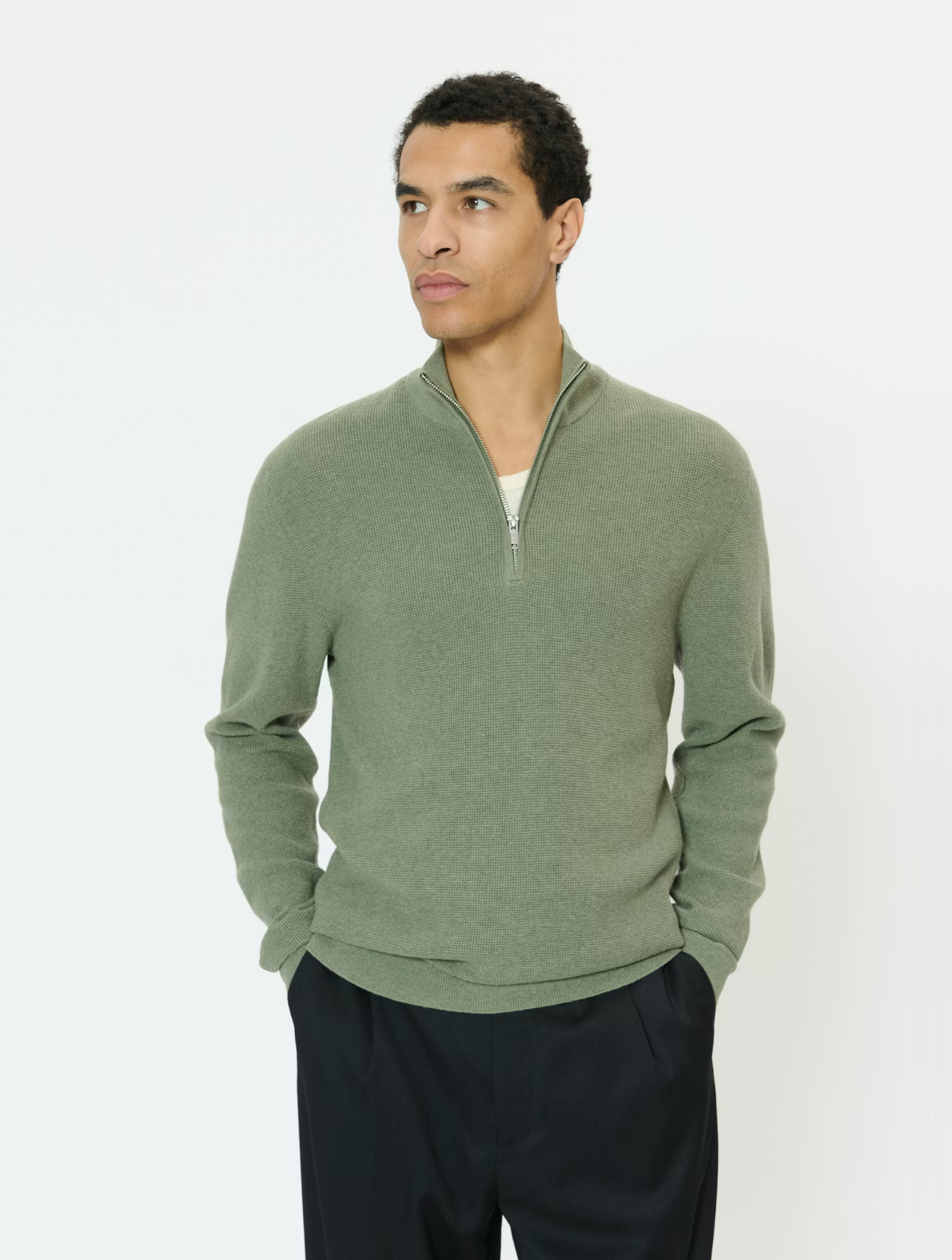 Lagoon Half Zip Sweater