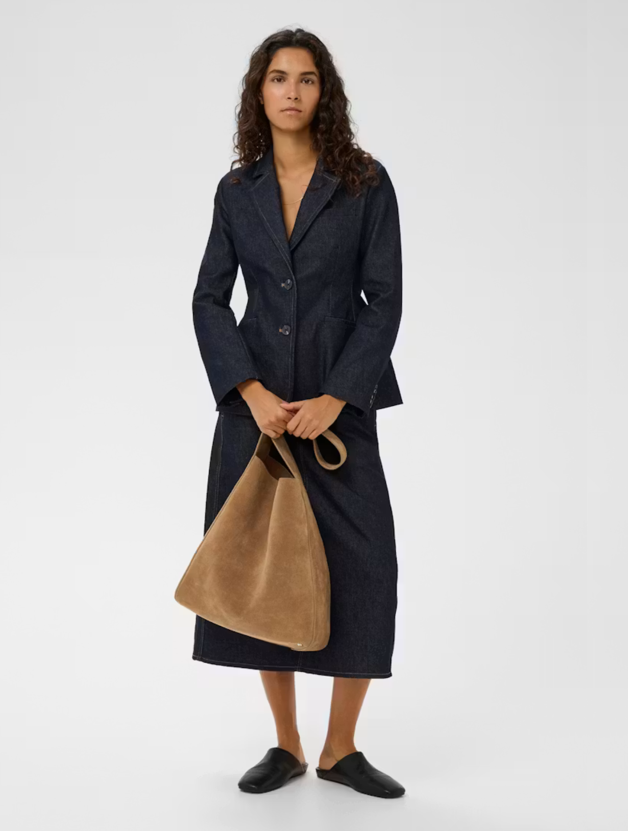 Avika Suede Bag