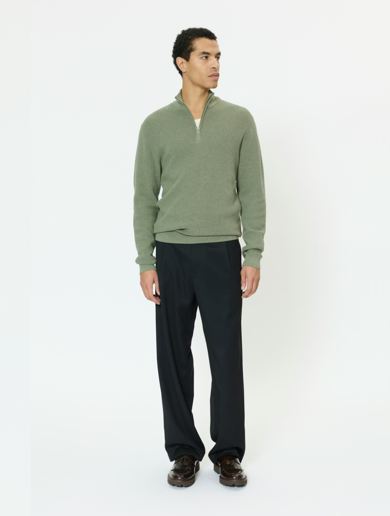Lagoon Half Zip Sweater
