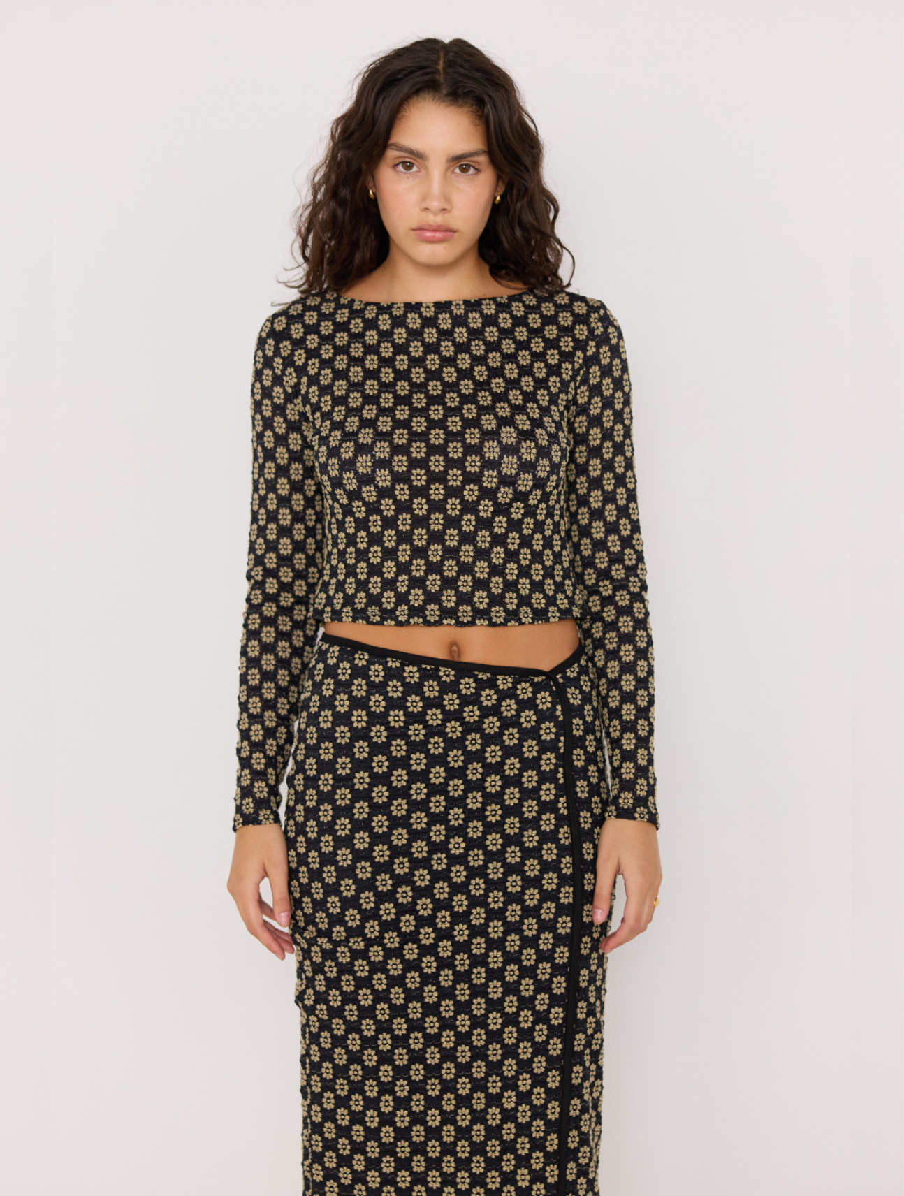 Luca Stretch Knit Top