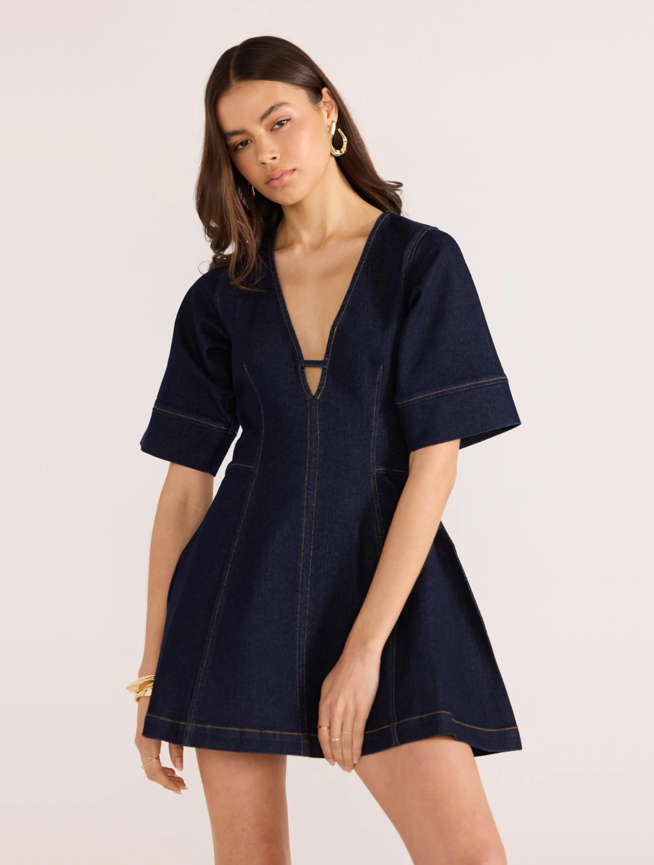 Raya Short Sleeve Mini Dress