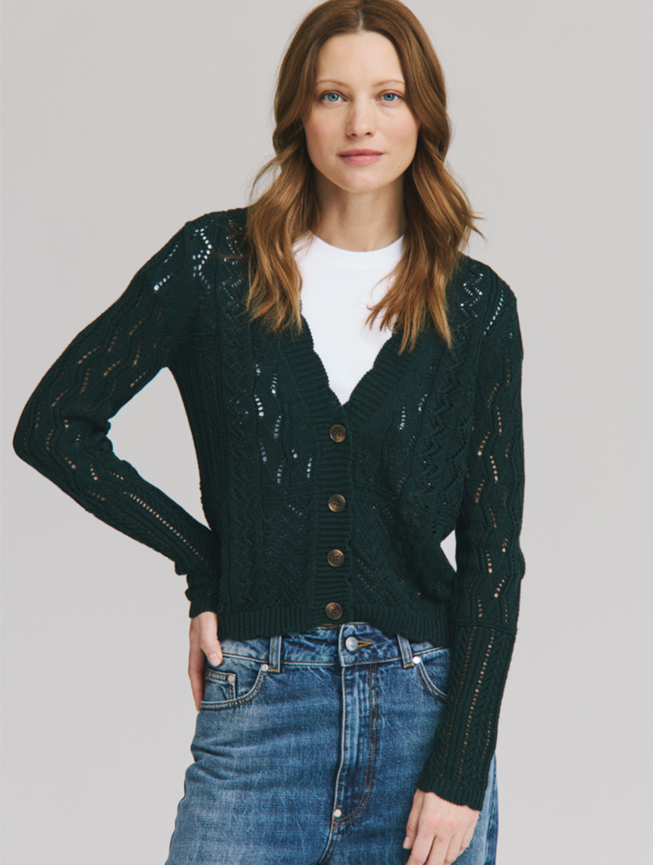 Stitchery Patchwork Cardigan