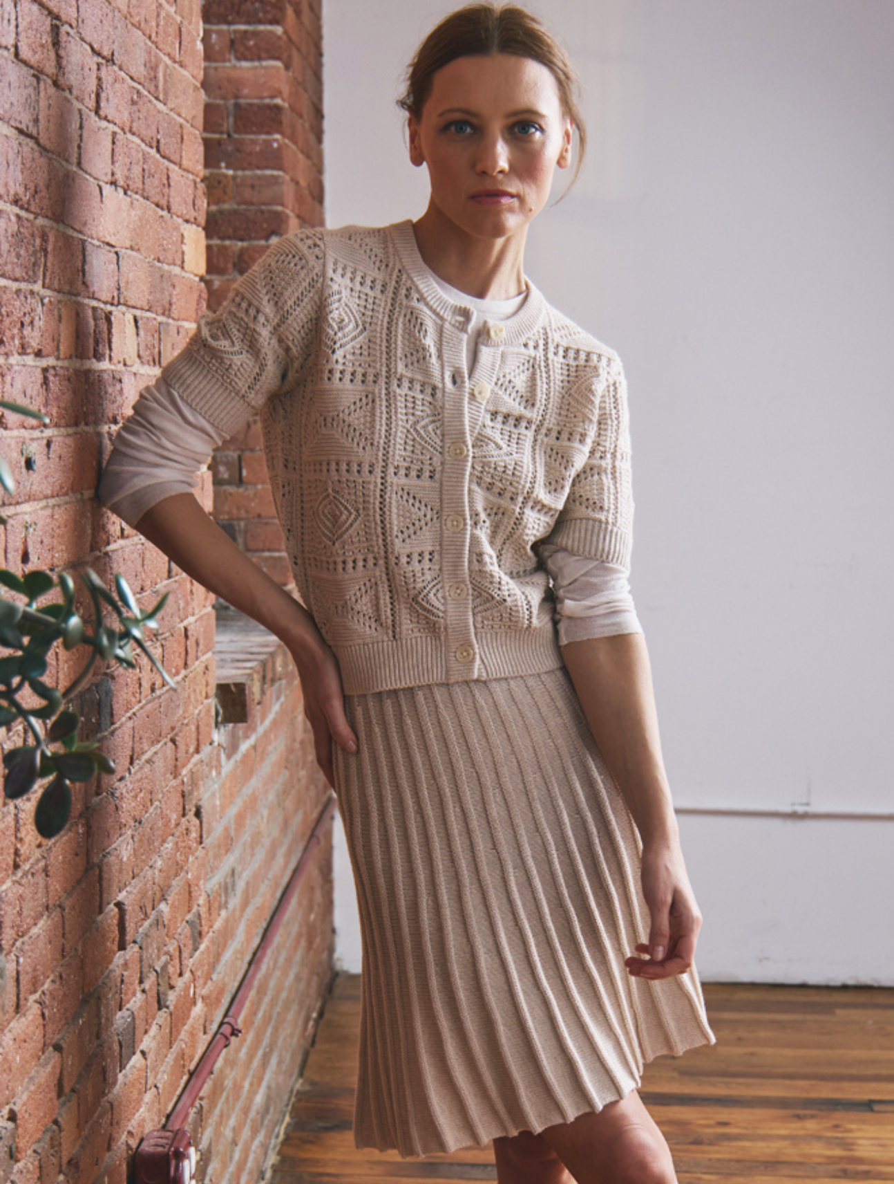 Tile Stitch Cardigan