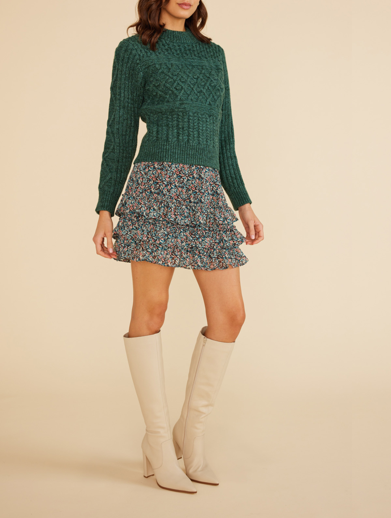 Kira Cable Knit Sweater